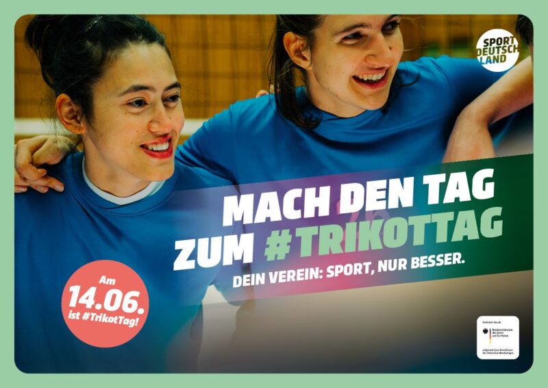 Trikot-Tag / Restart: Sport nur besser / Grafik: DOSB